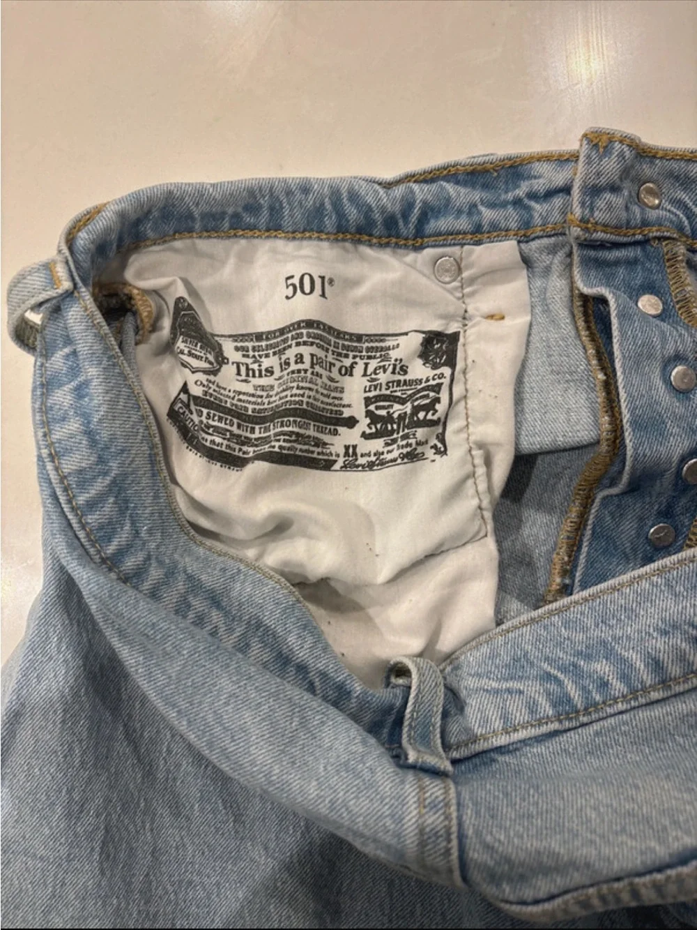 Levi's Light Blue Straight Men’s Jeans